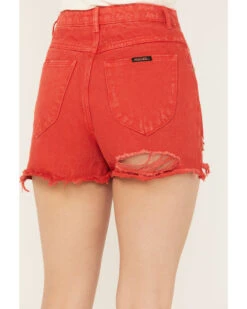 Rolla's Women's Layla High Rise Denim Shorts -Cowgirl Drape Sales 2000386547 600 P4