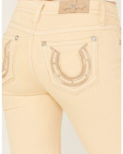 Miss Me Women's Mid Rise Horseshoe Stretch Flare Jeans 7 Miss Me Women's Mid Rise Horseshoe Stretch Flare Jeans -Cowgirl Drape Sales 2000388626 250 P2