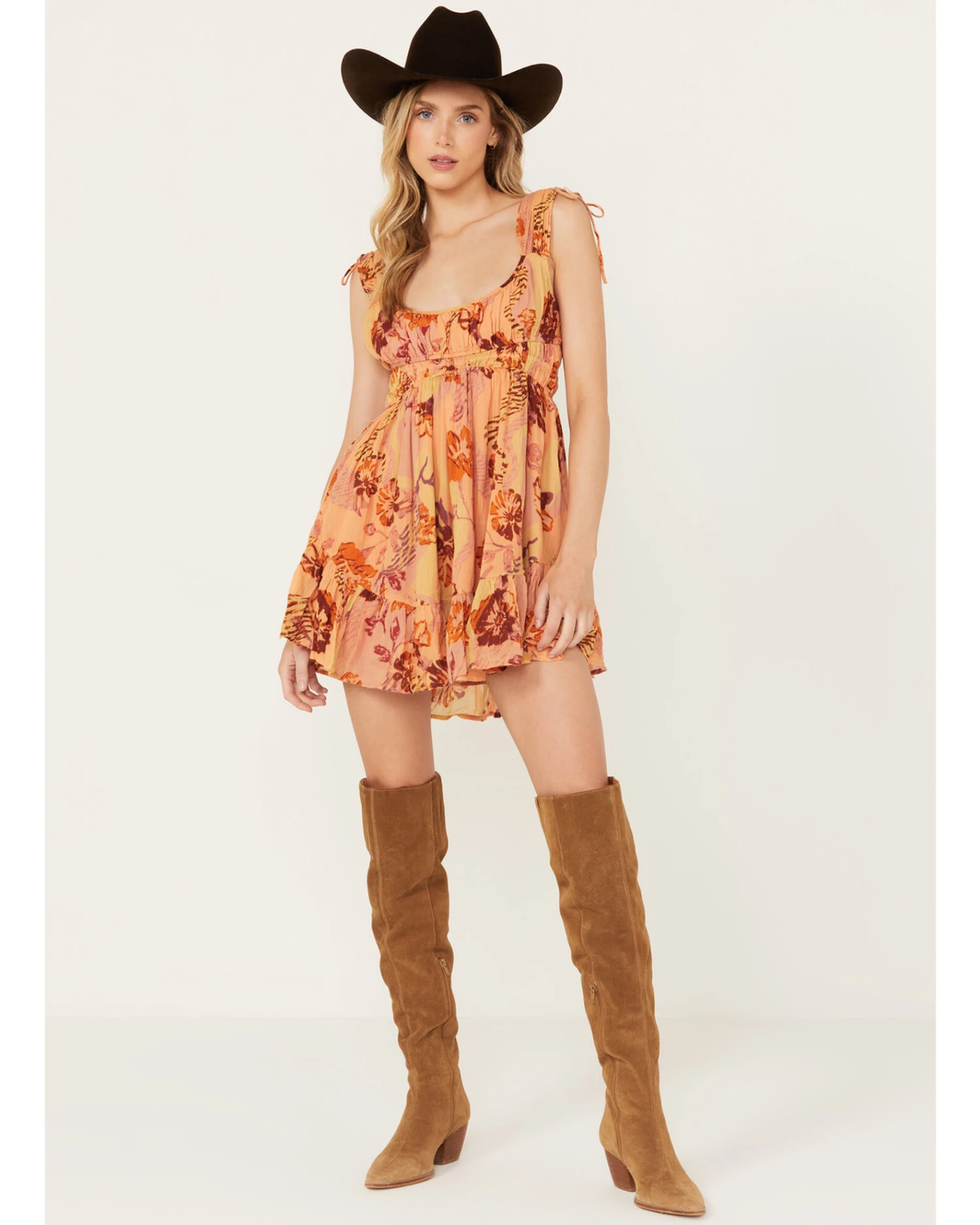 Free People Women's Vernon Mini Dress 1 Free People Women's Vernon Mini Dress