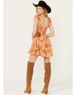 Free People Women's Vernon Mini Dress 6 Free People Women's Vernon Mini Dress -Cowgirl Drape Sales 2000392157 800 P4