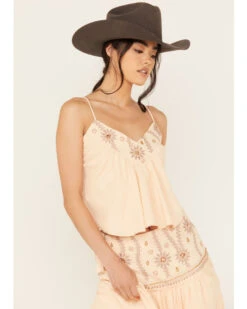 Free People Women's Crystal Cove Embellished Set - 2 Piece -Cowgirl Drape Sales 2000392166 840 P2