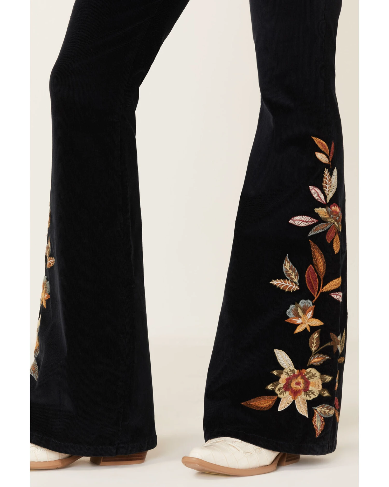 Driftwood Women's Farrah Feathery Corduroy Flare Pant 4 Driftwood Women's Farrah Feathery Corduroy Flare Pant - Image 4