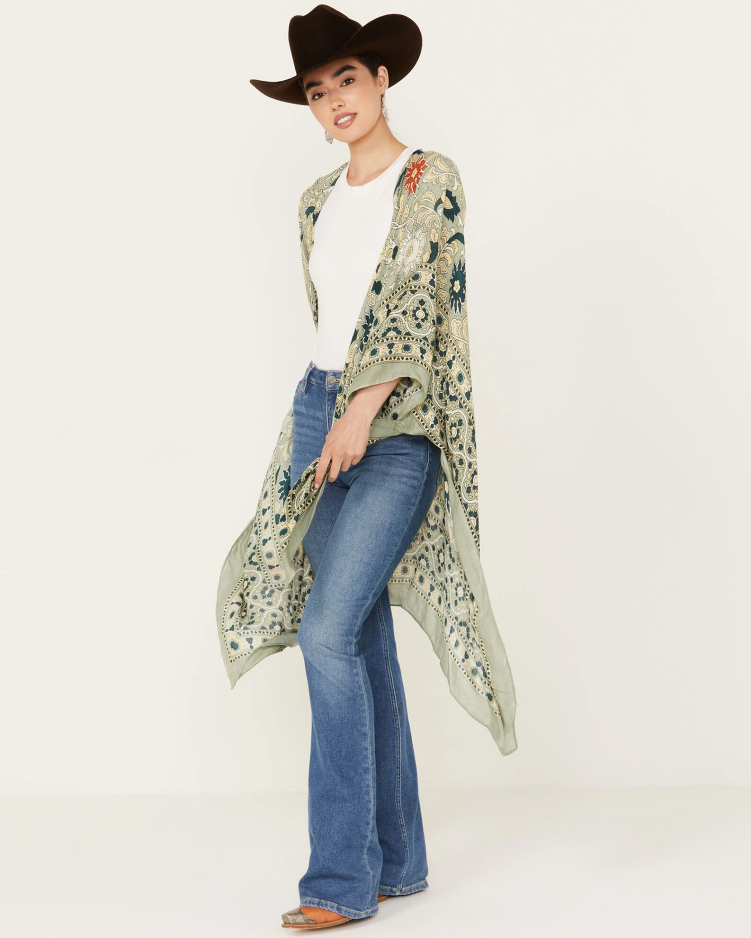 Free People Women's Magic Dance Kimono 1 Free People Women's Magic Dance Kimono